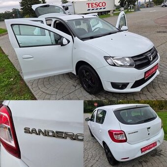 DACIA SANDERO 1.2i 55 kW, 2013, 141 tkm, NAVI, TEMP, TABLET
