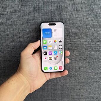 APPLE IPHONE 15 128GB ČERNÝ-ZÁRUKA