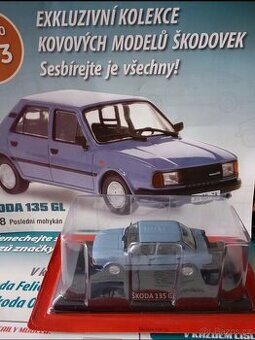 Škoda 135 GL 1:43 deagostini