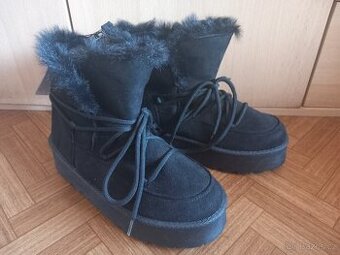 dámské zimní boty od NEW YORKER vel. 39 nové