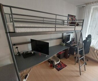 Kovová postel Ikea Svarta