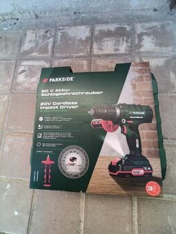 Parkside Aku vrtačka z překlepem