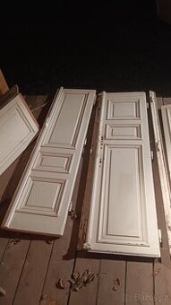 Krásné interiérové dvoukřídlé kazetové dveře