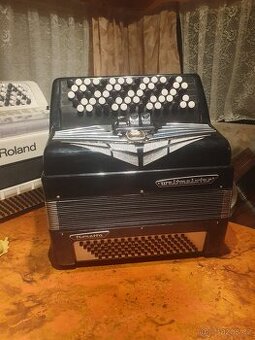 Knoflíková harmonika Weltmeister B Griff