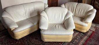 Kožená sedací souprava 3+2+1,5840