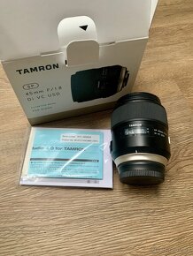 Tamron 45 mm f/1.8 SP Di VC USD pro Nikon