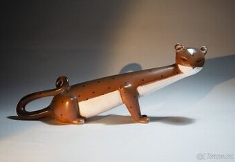 Keramika Kravsko – plastika mačka - 1