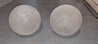 Stínidlo na lustr koule čiré sklo