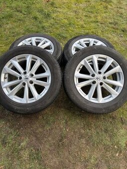 Originál letní alu kola Nissan 215/60R17 5x114,3