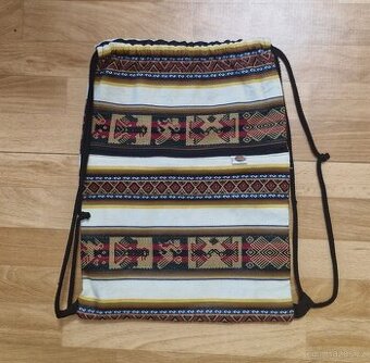 Plátěný batoh z Peru