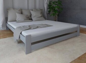 Nová postel BOROVICE grafit 120x200 + ROŠT