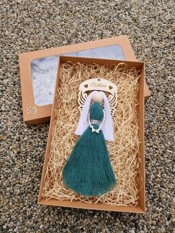 Velký anděl - BABIČCE zelený