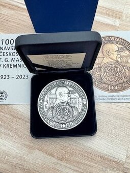 Návšteva Masaryka v Mincovni Kremnica