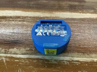 Shelly Plus 1PM – chytré relé s měřením spotřeby