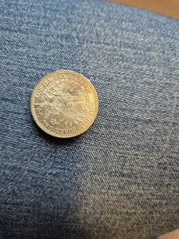 1. Zlatnik mince Frantisek Josef I.