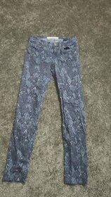 modré žíhané dívčí rifle zn. L.O.G.G. vel.164