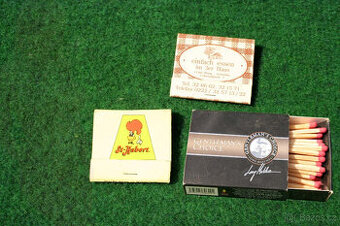 3x reklamní zápalky cena za vše