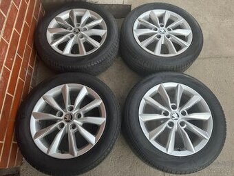 Alu 16" 5x112 škoda MINORIS letní 70% O3, TOP
