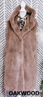 PRO NÁROČNÉ - LUXUSNÍ KABÁTKOVÁ VESTA-OAKWOOD-vel.L