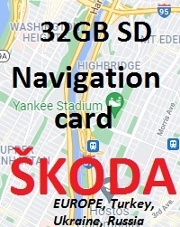 Navigace - Mapy Škoda Octávia, Rapid, Fabia, Kodiaq, Karoq - 1