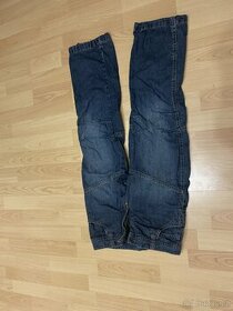 vyteplené džíny 140 - 1