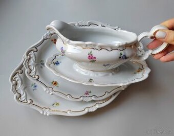 Perfektní sada kvalitního porcelánu Weimar Katharina (1939)