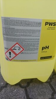 PH mínus tekutý do bazénu 25 litrů koncentrovaný