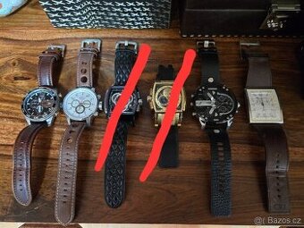 PÁNSKÉ HODINKY DIESEL,INVICTA,CK,FOSSIL /ZAKOUPENO V CZ/