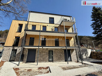 Apartmán 2+KK, 55 m2, sauna, terasa, Plešivec-Pstruží-Aberta