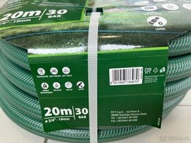 Prémiová zahradní hadice 20 m, průměr 34/¨- 19 mm - nová