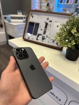iPhone 15 Pro 128GB Černý titan Záruka