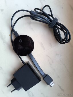 Chromecast Ultra 4k + zdroj s RJ45 konektorem