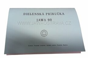 JAWA 90 Dílenská příručka