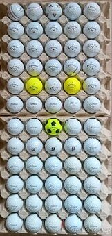 Hrané golfové míčky 60ks (A) - 1