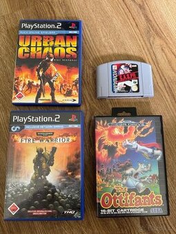Hry Playstation 2 Nintendo 64 Sega Mega Drive