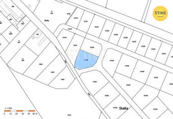 Prodej stavebního pozemku 826 m2, 129071