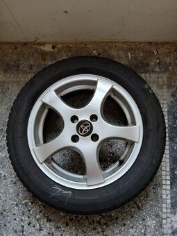 Alu disky 4x100x60,1 + pneu letní 185/60 R15 na toyotu yaris
