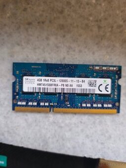 DDR3 RAM do notebooku 4gb
