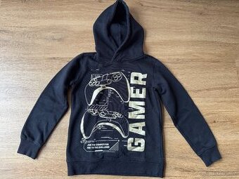 Klokanková mikina Gamer 134/140 (8-10 cm).