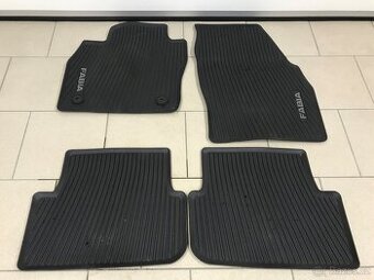 Gumové koberečky originál Škoda Fabia IV od 6/2021