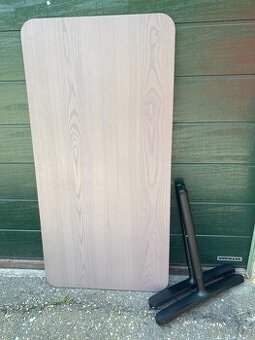 IKEA Bekant stůl - šedohnědá deska- 160x80 cm