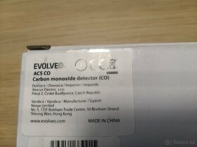 Detektor oxidu uhelnatého EVOLVEO ACS CO