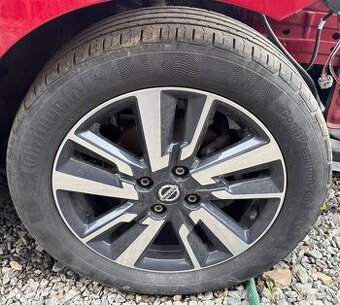 Alu kola Nissan 16 4x100 / pneu 195/55/16 - Díly