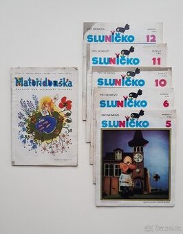 Staré časopisy - Sluníčko, ABC, Ohníček, Pionýrská stezka