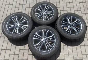 Hyundai Tucson, i35 - 17"alu + zimní 225/60 R17 Dunlop 8-9m