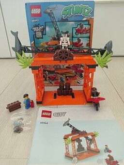 LEGO City 60342 - Žraločí kaskadérský výzva TOP STAV