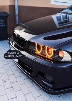 BMW E39 M přední lipo spoiler ABS plast