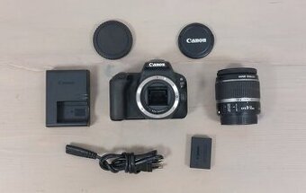 Prodám skvělou zrcadlovku Canon EOS 200D se zoom objektivem