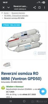 Reverzní osmoza