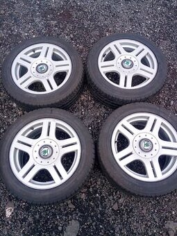 Sada alu kol R 16, 5x112, vč. pneu 205/55 R 16